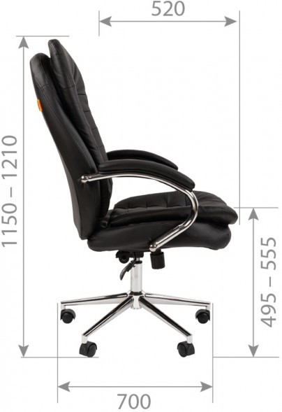Кресло руководителя CHAIRMAN 795 кожа / CH 795 кожа