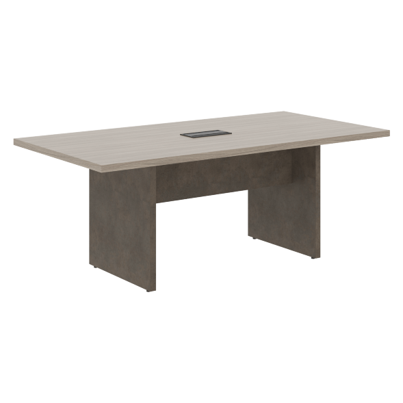 Стол для заседаний СФ-531101 Дрифтвуд/Бетон чикаго темно-серый 2000х1020х760 WOOD&amp;amp;STONE в Волжском 