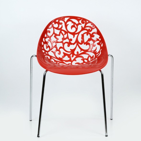 Стул N-223 Кружево металокаркас 