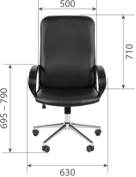 Кресло для руководителя  CHAIRMAN 278 ЭКО