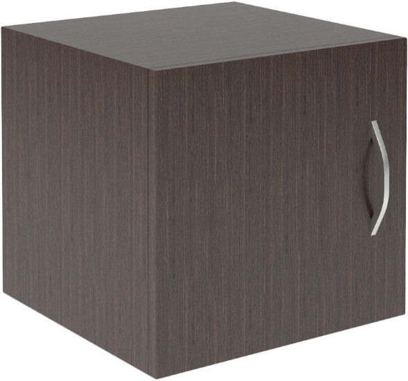 Антресоль узкая с глухой дверью SA-400.1(L) Легно темный 386х375х370 в Волжском 