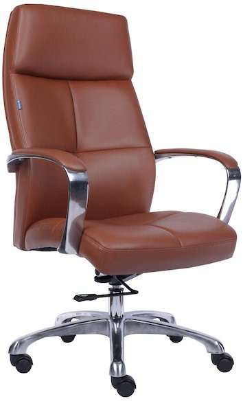 Кресло для руководителя Everprof Madrid Экокожа Кэмел
