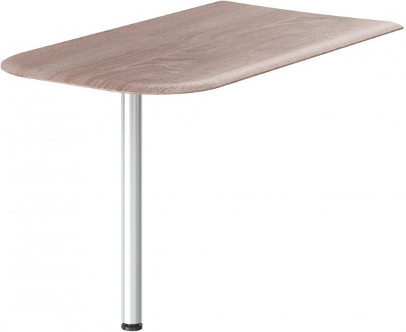 Брифинг-приставка WB 127 Дуб Сонома 1200х700х750 WAVE в Волжском 