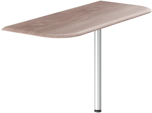 Приставка WKD 146 Дуб Сонома 1406х600х750 WAVE в Волжском 