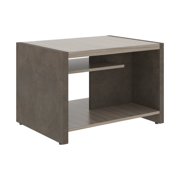 Стол журнальный СФ-531602 Бетон чикаго тем F187 ST9/Дрифтвуд H3090 ST22 600х800х550 WOOD&amp;amp;STONE в Волжском 