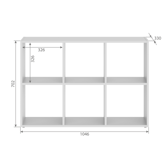 Стеллаж SH 7042 702х330х1042 COMP в Волжском 