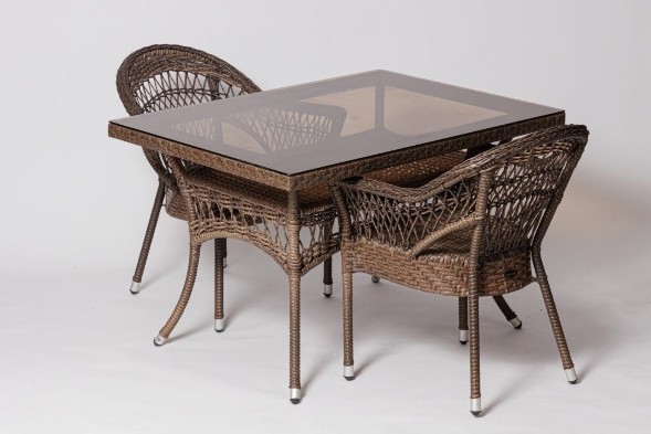 Стол для дачи FM-2001, 1200*850 св. коричневый в Волжском 