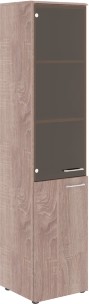 Шкаф колонка комбинированая (L) с топом WHC 42.2(L) Дуб Сонома 432х432х1949 WAVE