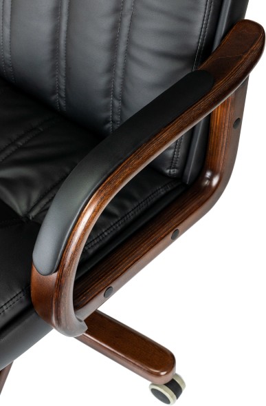 Кресло руководителя Бюрократ T-9932Walnut в Волжском 