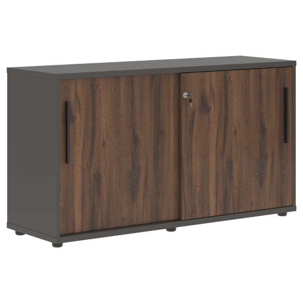 Шкаф низкий с дверьми ELC 1343 1346х430х750 EDIS в Волжском 