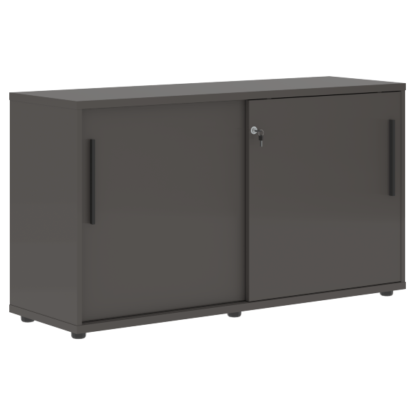 Шкаф низкий с дверьми ELC 1343 1346х430х750 EDIS в Волжском 