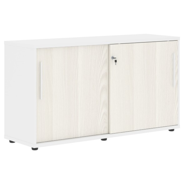 Шкаф низкий с дверьми ELC 1343 1346х430х750 EDIS в Волжском 