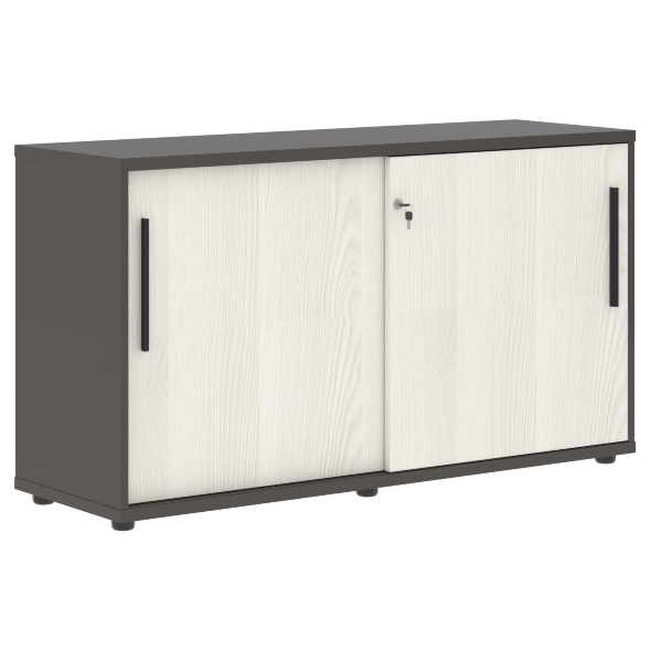 Шкаф низкий с дверьми ELC 1343 1346х430х750 EDIS в Волжском 