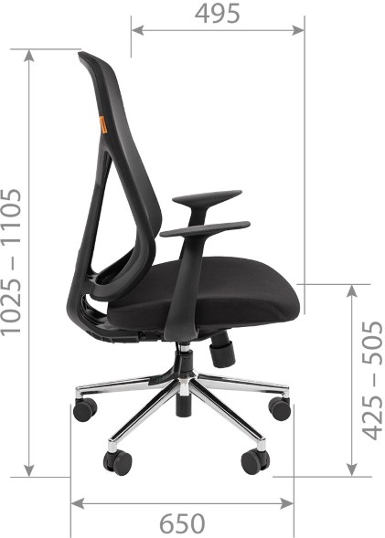 Кресло руководителя CHAIRMAN CH 588 БП в Волжском 