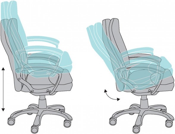 Кресло руководителя Бюрократ CH-868LT в Волжском 