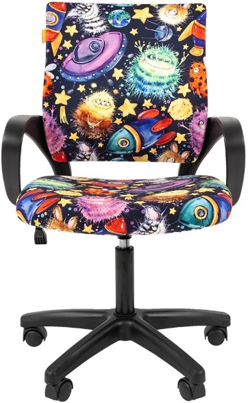 Детское кресло  CHAIRMAN KIDS 103 BLACK НЛО в Волжском 