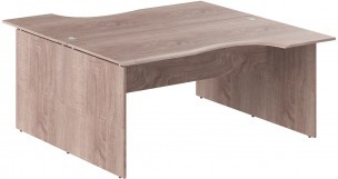 Стол 2-х местный эргономичный W2CET 169.3 Дуб Сонома 1600х1806х750 WAVE