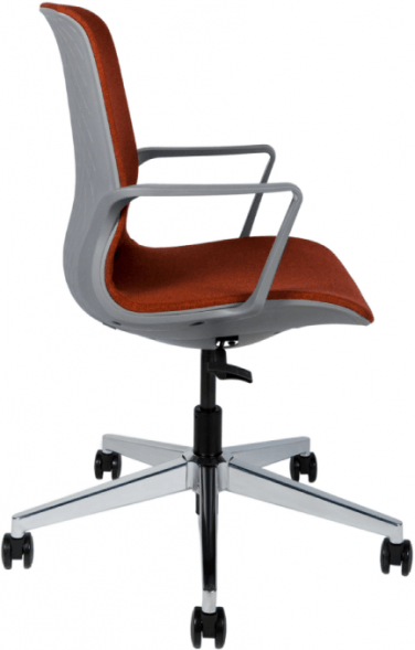 Кресло офисное Некст тёмно-серый пластик