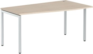 Стол эргономичный XSCT 169(R) Бук Тиара/Алюминий 1600х900х750