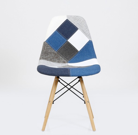 Стул Style Patchwork синий мультиколор в Волжском 