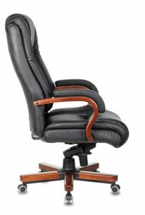 Кресло руководителя Бюрократ T-9925WALNUT