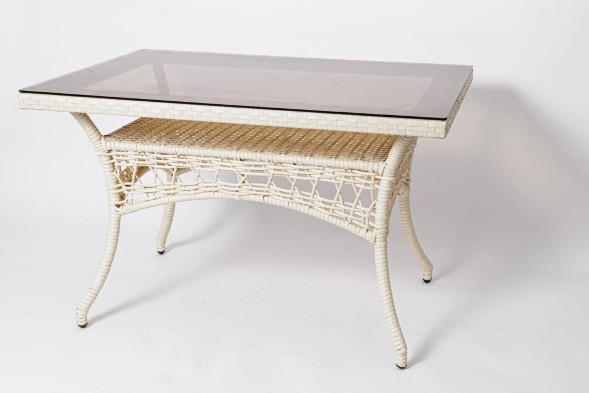 Стол для дачи FM-2001, 1200*850 белый в Волжском 