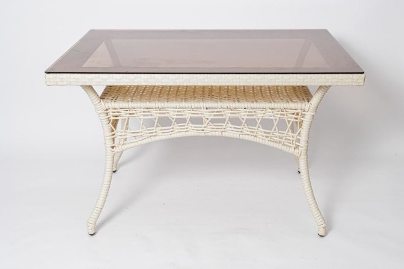 Стол для дачи FM-2001, 1200*850 белый в Волжском 