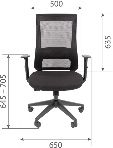 Кресло оператора  CHAIRMAN 500LT TW БП  в Волжском 