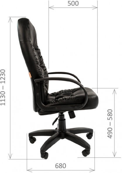 Кресло руководителя CHAIRMAN 416 / CH 416 эко глянец