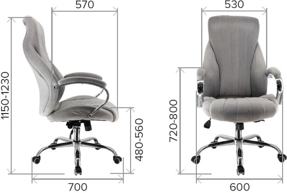 Кресло руководителя Everprof Coral в Волжском 