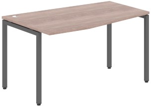 Стол эргономичный XSCT 149(L) Дуб Сонома/Антрацит 1400х900х750 XTEN-S