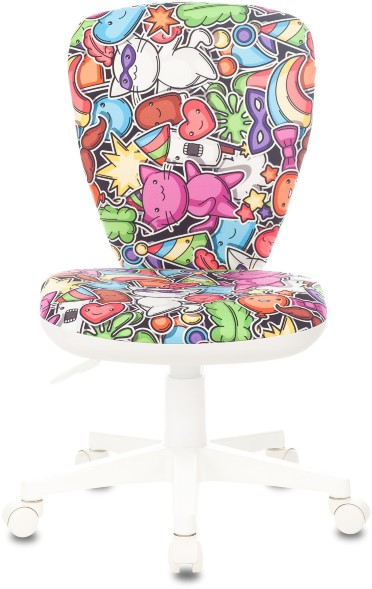 Кресло детское Бюрократ KD-W10 с рисунком в Волжском 